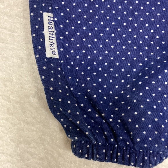 Vintage Heathtex Jumper kitty cat Polka Dot /90s romper 3m - Picture 7 of 8